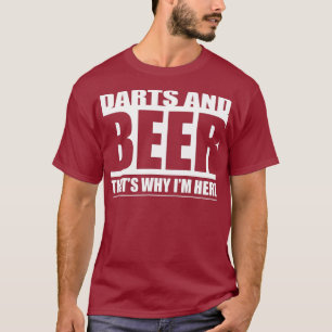 Darts and Beer design Dartsdesign T-Shirt