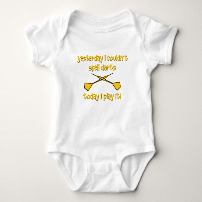 Darts Baby Bodysuit (Front)