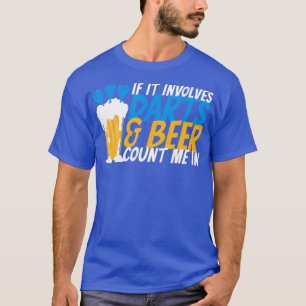 Darts  Beer Lover Dart Player T-Shirt