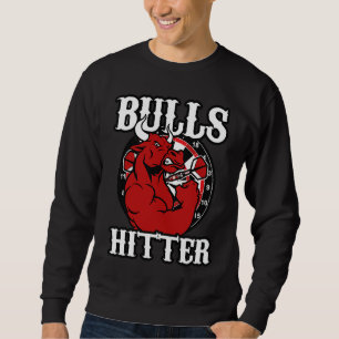 Darts Bull Bullseye Hitter Strong 180 Champions Sweatshirt
