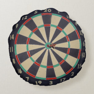 Darts,_Bull_Eye,_Round_Lounge_Cushion. Round Cushion