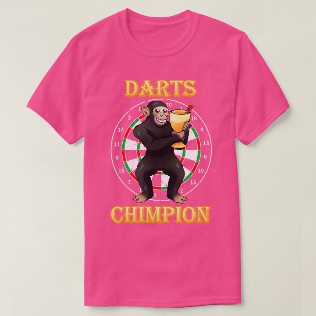 Darts Champion Jersey T-Shirt (Design Front)