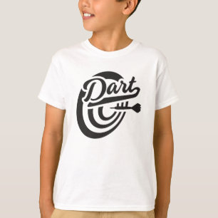 Darts Dart 180 Dartboard Bullseye Arrow Gift Idea T-Shirt
