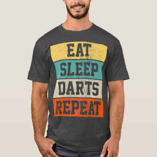 Darts Dart Player Retro Vintage Funny Gift T-Shirt