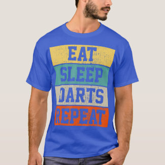 Darts Dart Player Retro Vintage Funny Gift T-Shirt