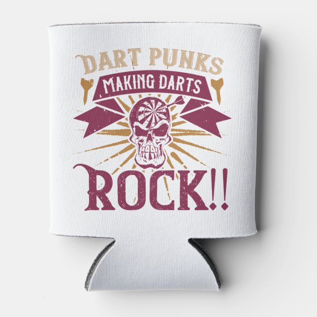 Darts - Dart Punks Making Darts Rock! Can Cooler (Front)