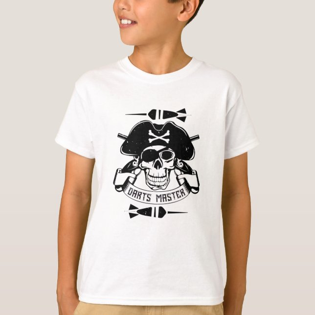 Darts - Darts Master Skull T-Shirt (Front)