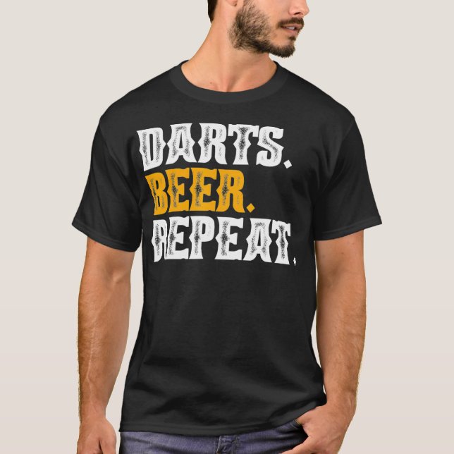 Darts darts play darts T-Shirt (Front)
