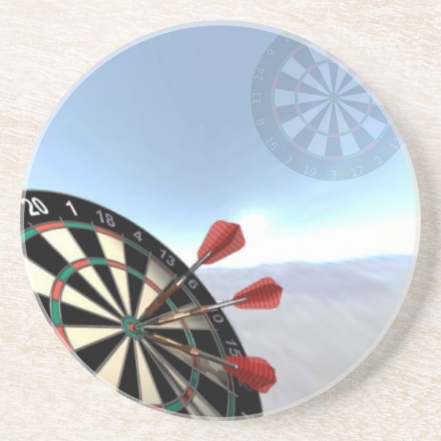 Darts Design Coaster (Front)