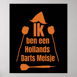 Darts -Ik Ben Een Holland's Darts Jongen Poster