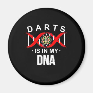 Darts Is In My DNA Magnet