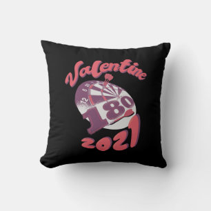 Darts is my Valentine 2021 Cushion