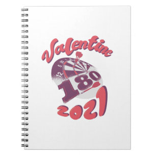 Darts is my Valentine 2021 Notebook