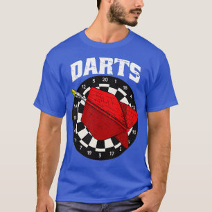 Darts jersey for dart player with dart and dartboa T-Shirt