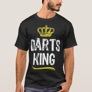 Darts King Men Boys Player Funny Cool Gift T-Shirt