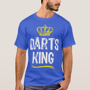 Darts King Men Boys Player Funny Cool Gift T-Shirt