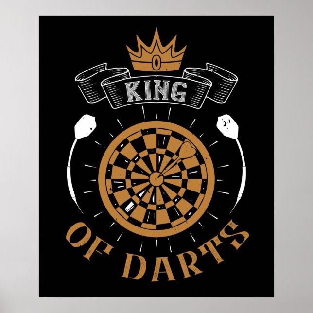 Darts - King Of Darts Poster (Front)