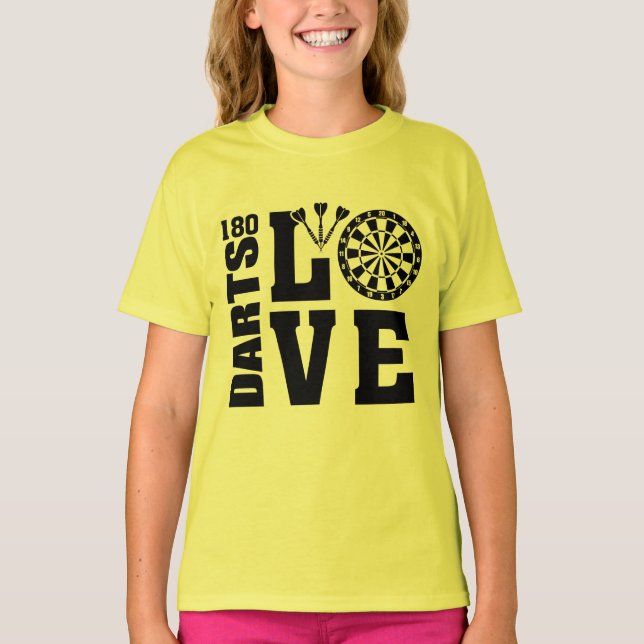 Darts Love T-Shirt (Front)