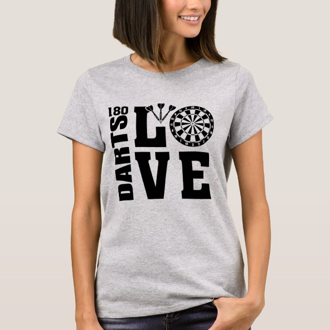 Darts Love T-Shirt (Front)
