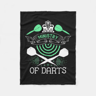 Darts - Ministry Of Darts Fleece Blanket