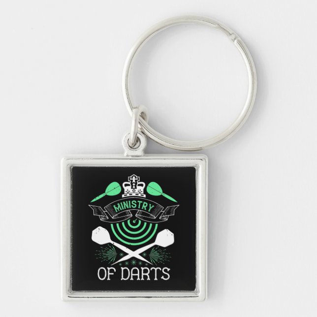 Darts - Ministry Of Darts Key Ring (Front)