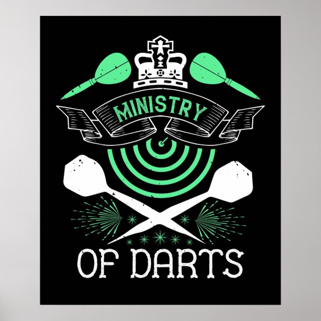Darts - Ministry Of Darts Poster (Front)