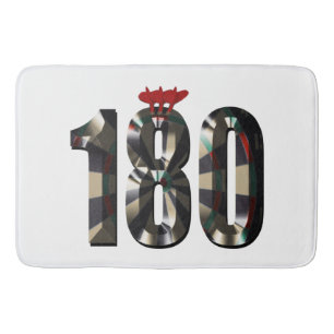 Darts Perfect Score 180, Memory Foam Bathmat