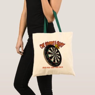 Darts Personalised Tote Bags