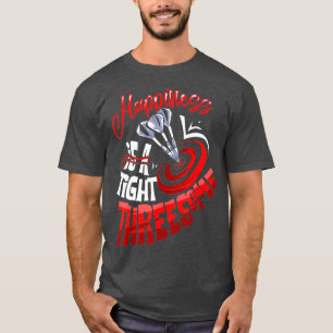 Darts Player Happiness Is A Tight Threesome T-Shirt