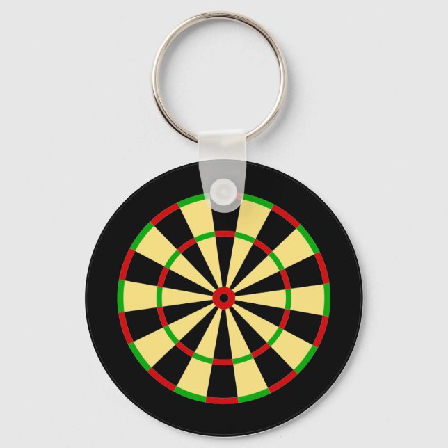 Darts target key ring (Front)