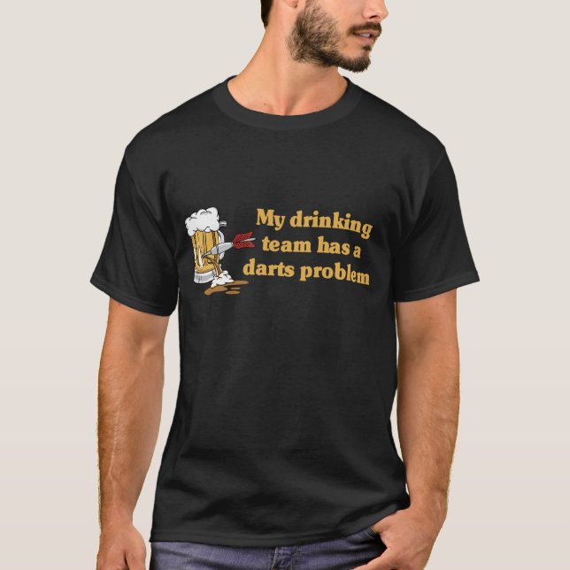 Darts team t-shirt (Front)