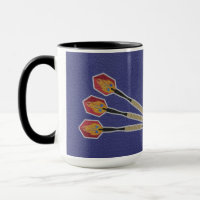 Darts Three darts on Custom background personalise