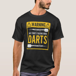 Darts With Dartboard For Darts Players T-Shirt