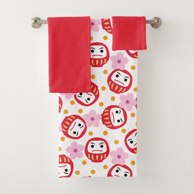 Daruma Bath Towel Set (Insitu)