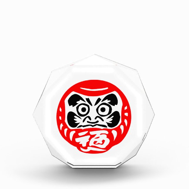 Daruma doll photo block (Front)