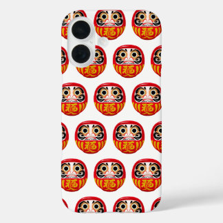 Daruma doll (traditional Japanese good luck charm) iPhone 16 Case