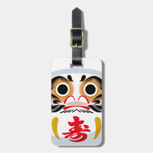 Daruma doll (traditional Japanese good luck charm) Luggage Tag