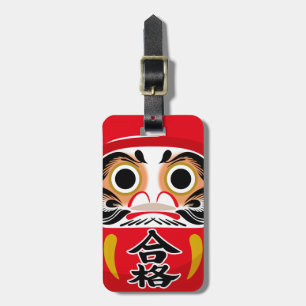 Daruma doll (traditional Japanese good luck charm) Luggage Tag