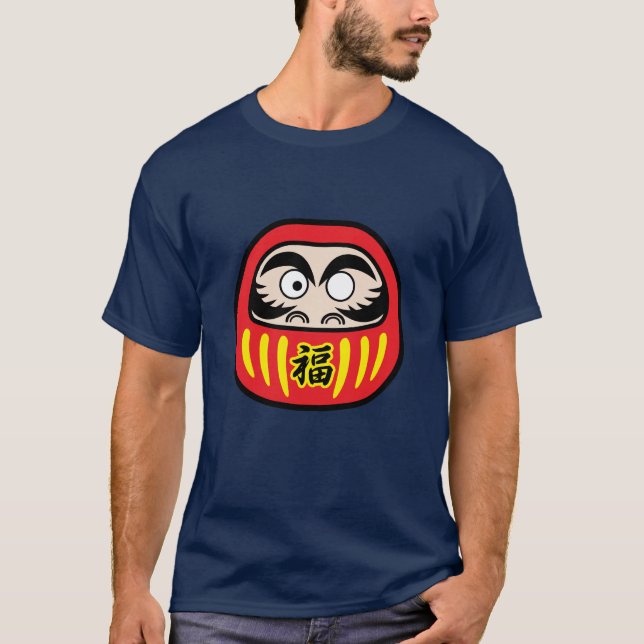 Daruma Good Fortune Doll T-shirt (Front)