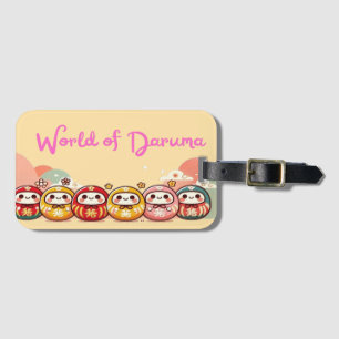Daruma-mania Luggage Tag