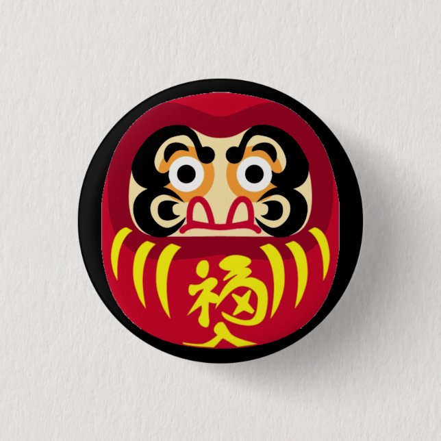 Daruma pin (Front)