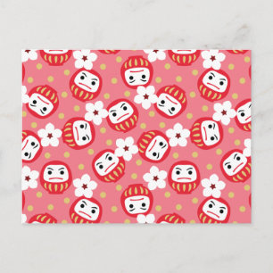 Daruma Postcard