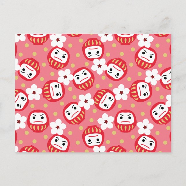 Daruma Postcard (Front)