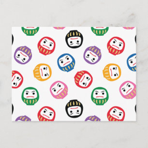 Daruma Postcard