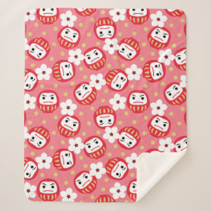 Daruma Sherpa Blanket