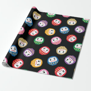 Daruma Wrapping Paper