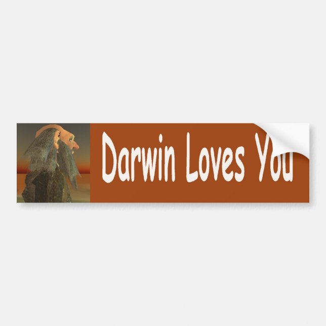 Darwin Bumper Sticker (Front)