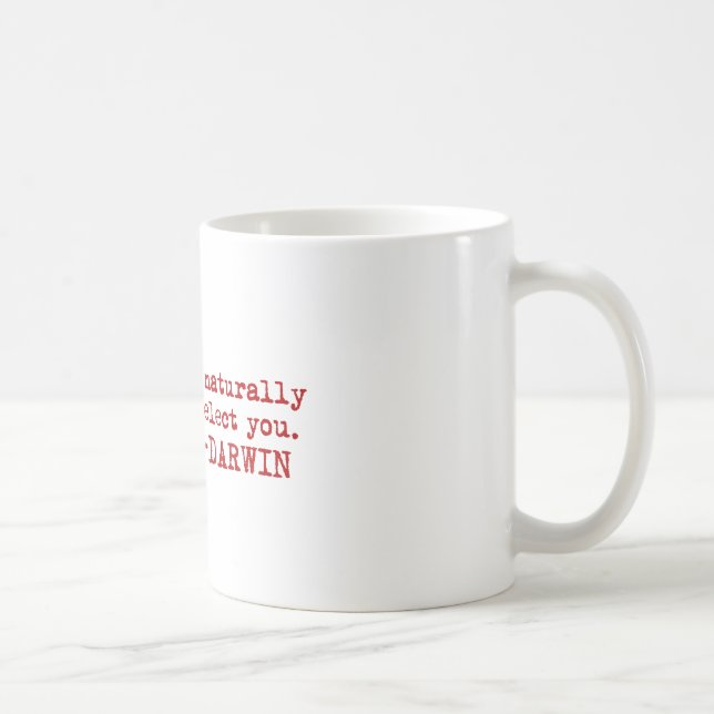 Darwin Coffee Mug (Right)