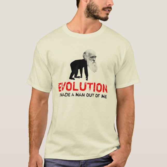 Darwin evolution T-Shirt (Front)