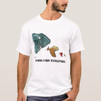 DARWIN FISH EVOLUTION tshit